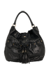 Slouch Tote, &pound;150, Handbags, Black, Leather, Front view